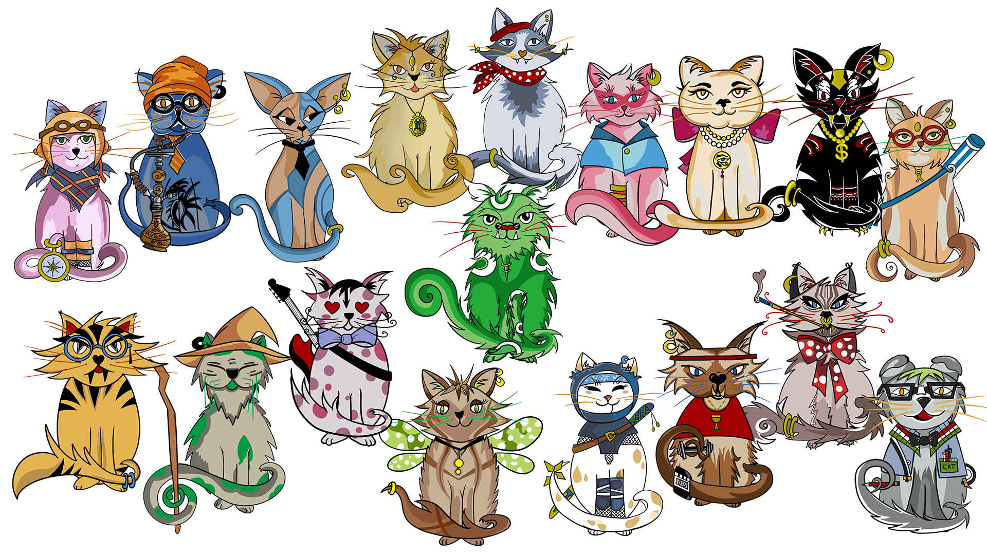 The Good Luck Cats