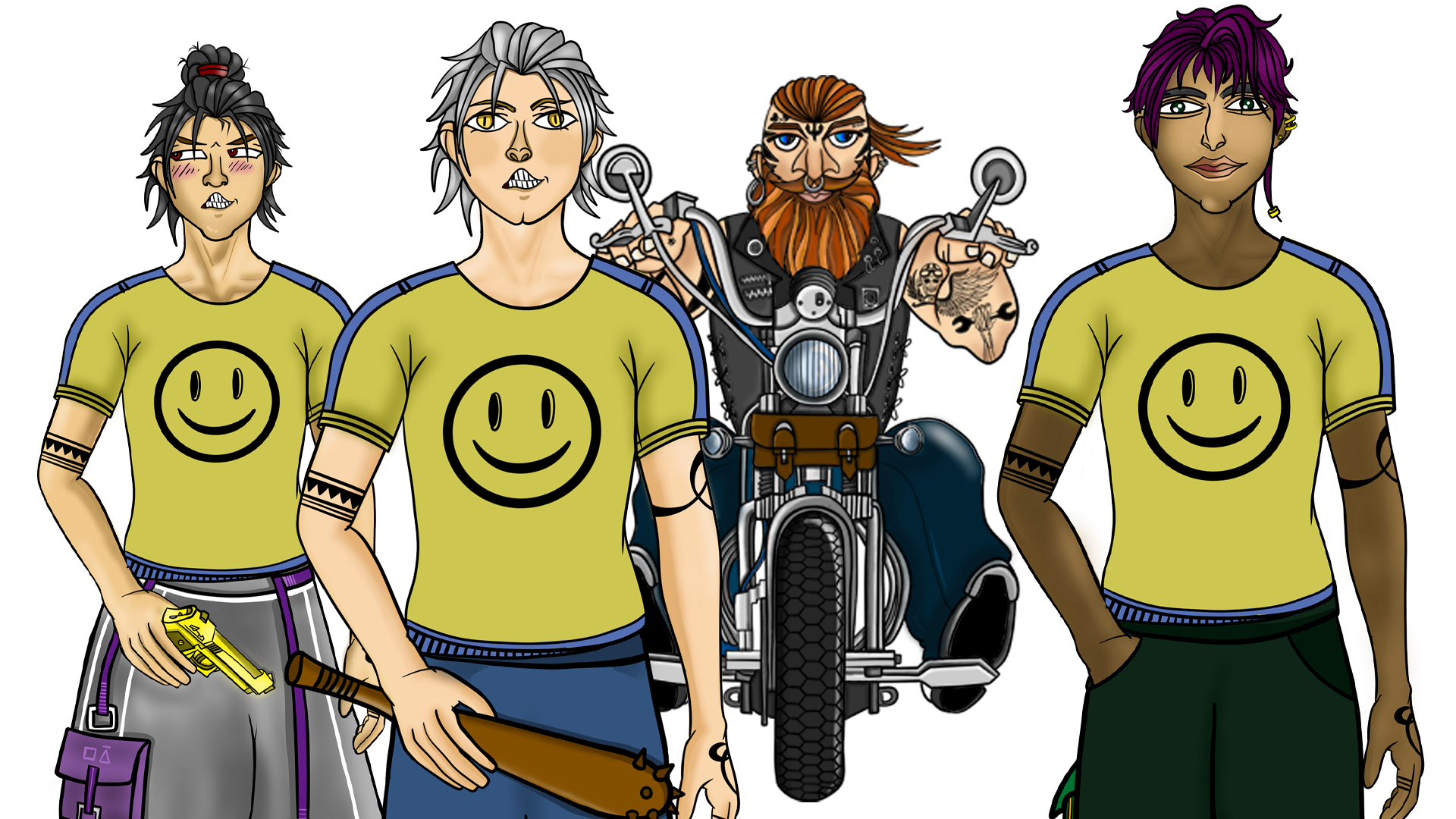 Motor Marauders - The Rebel Riders